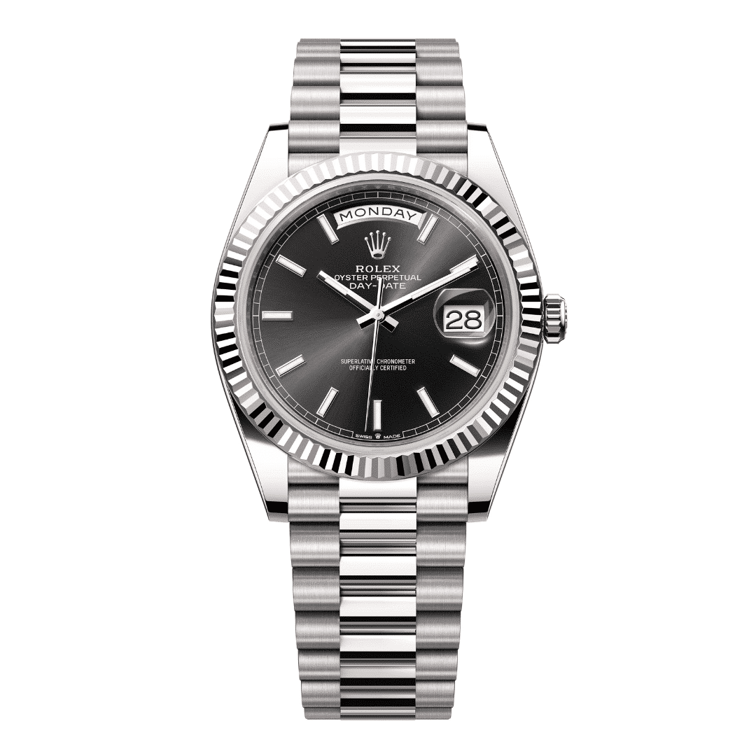 Rolex Day-Date Black Dial Replica