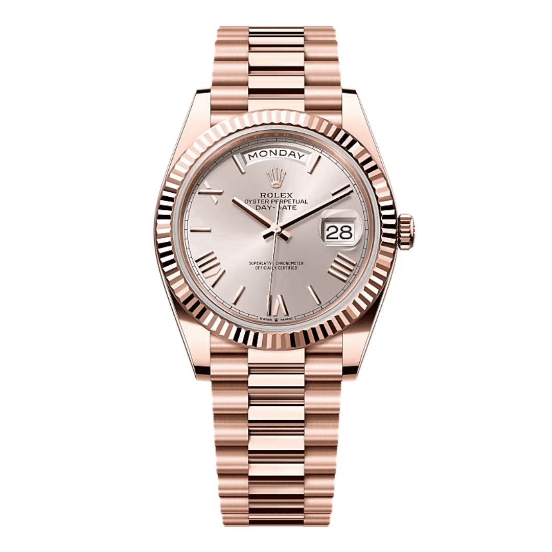 Rolex Day-Date Everose Gold Replica