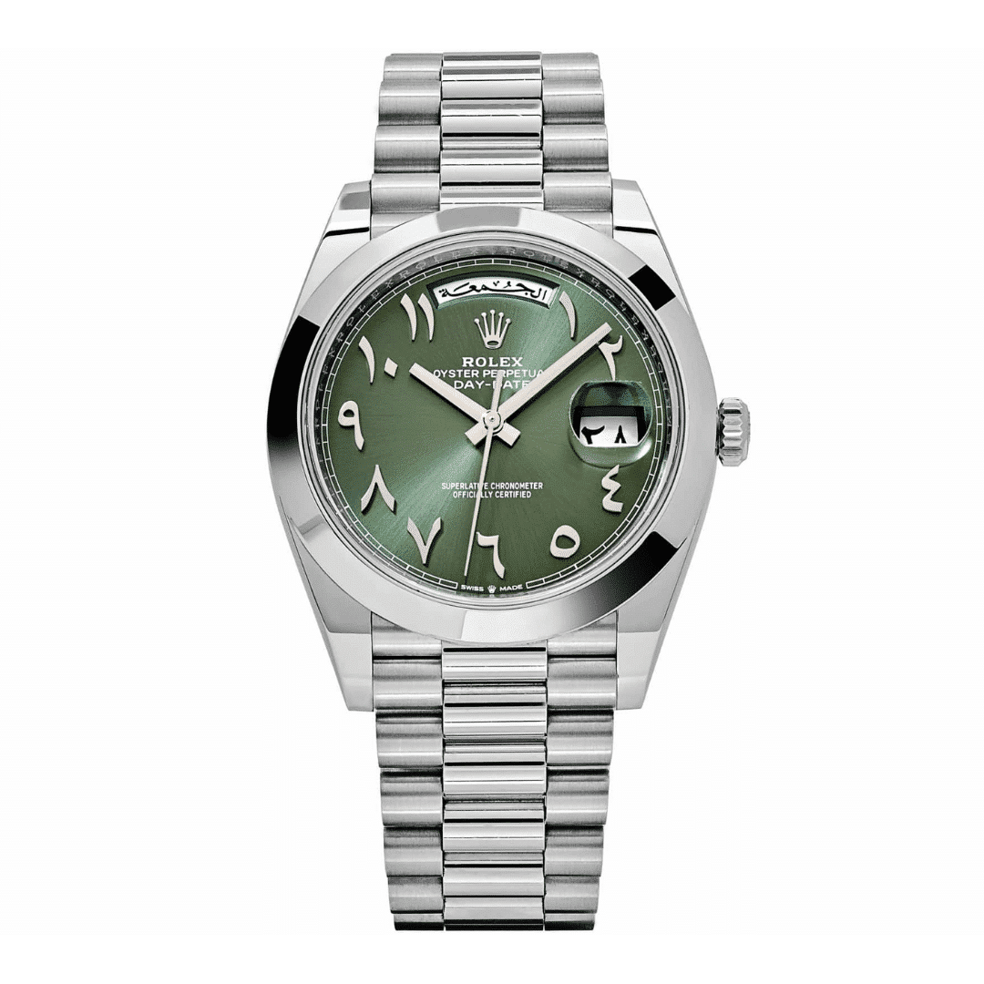 Rolex Day-Date Green Arabic Dial Replica