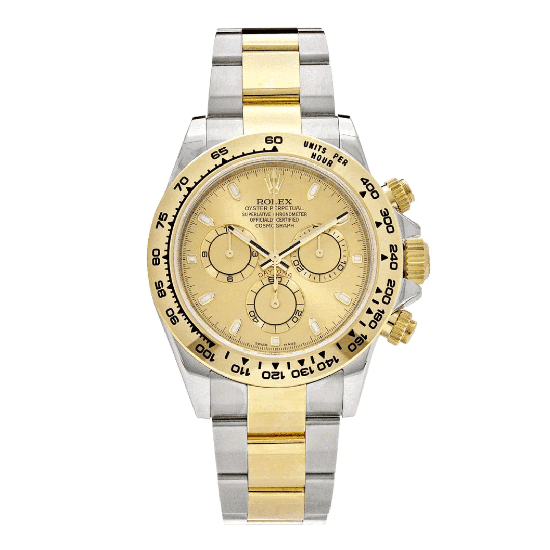 Rolex Daytona Cosmograph Gold Dial Two Tone Replica